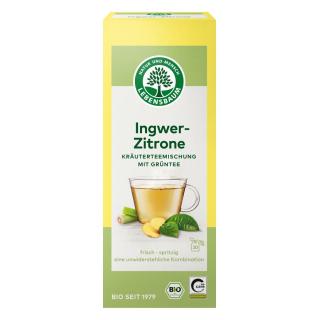Grüntee Ingwer Zitrone Beutel
