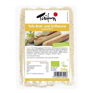 Tofu Brat-& Grillwurst Pfeffer