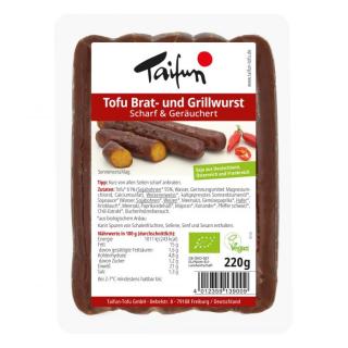 Tofu Brat-& Grillwurst scharf