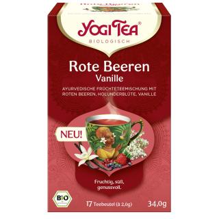 Yogi Tee Rote Beeren Vanille