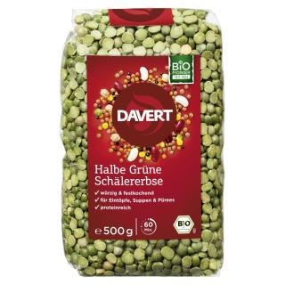 Erbsen, grün, halbe