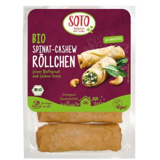 Spinat-Cashew-Röllchen (4 St)