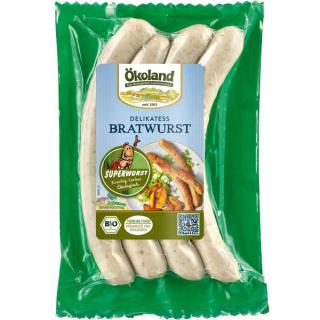 Bratwurst (Schwein)  (4 Stück)