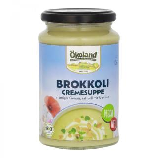 Brokkoli Cremesuppe Glas