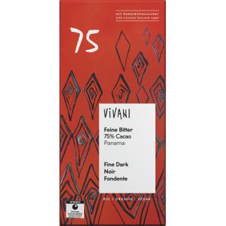 Feine Bitter 75% Panama-Kakao