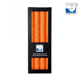Stabkerze orange