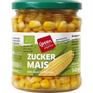 Zuckermais im Glas