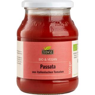Tomaten Passata im Pfandglas