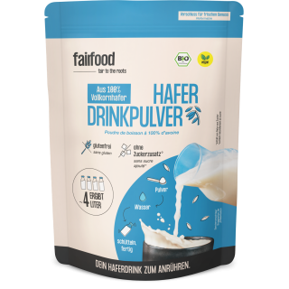 Haferdrinkpulver Beutel