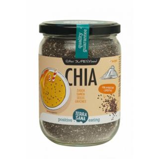 Chia Saat schwarz RAW (Glas)